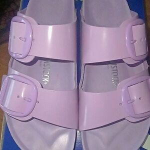 Birkenstock Crocus Big Buckle Sandals - Lilac